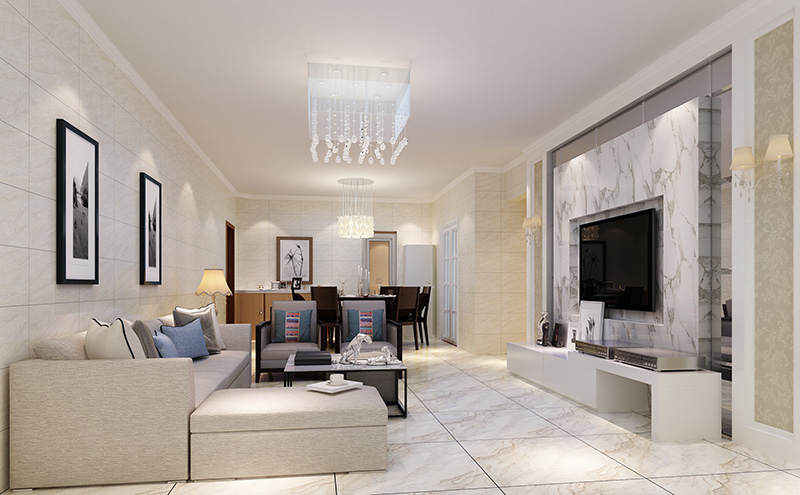 晋城89平的现代风格装修